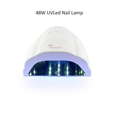 China 24w/48w optional CE, RoHS approved pro UV lamp nails finger lampara uas led 48w for sale