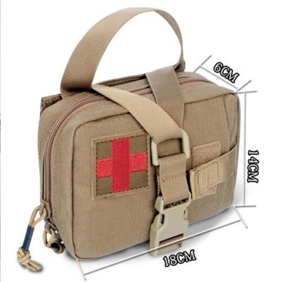 China Easily Removable Military Tactical MOLLE Quick Detach Medical EMT/First Aid IFAK Pouch Pouch Empty Bag for sale