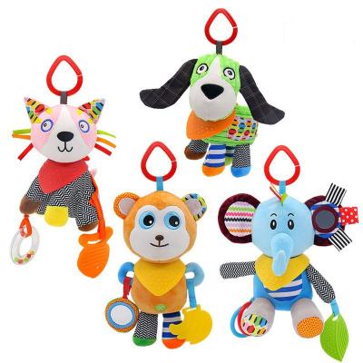 China Sustainable Baby Activity and Teething Hanging Rattle Toy with Multi-sensory Rattle and Textures for sale