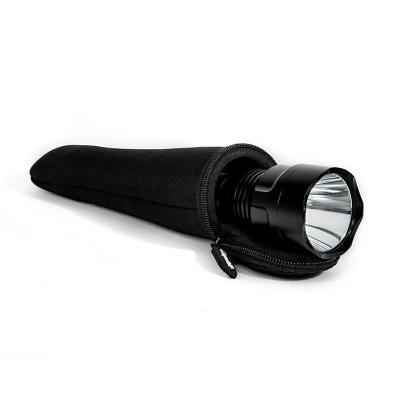 China Durable Wearproof Neoprene Flashlight Holster Torch Pocket Light Holder BMR-110 for sale