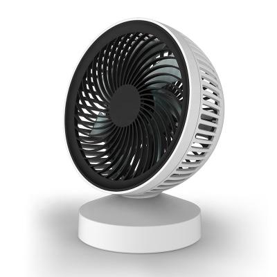 China Noveldesign piano design 2021 new portable usb rechargeable 360 ​​degree mini mini fan pedestal stand table air fan for sale