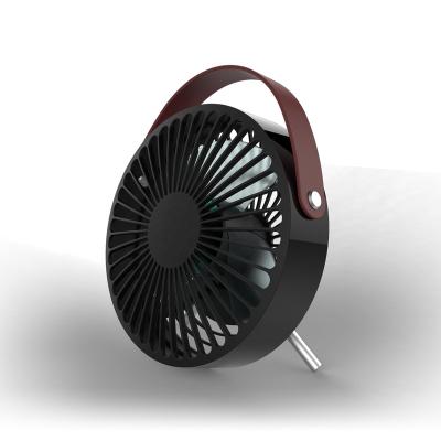 China New Design Piano Design Small Good Price Portable Mini Battery Desktop Air Cooling USB Rechargeable Fan for sale