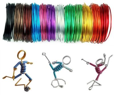 China colorful Aluminum Soft Diy Craft Bonsai Wire Aluminium Bonsai Wire, Bonsai Wire Aluminium for sale