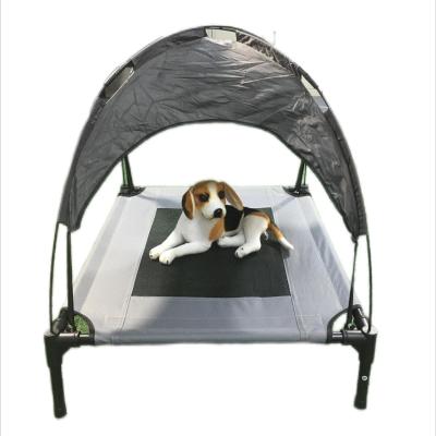 China Elevated Bed Pet Outdoor Products Sunshade Pet Tent  Cooling Summer Pet Camping Dog Bed for sale