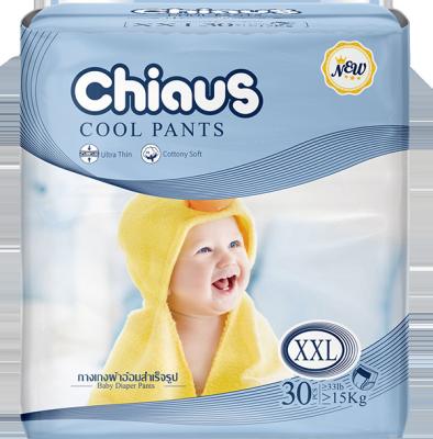 China Chiaus Dry Pants Printed Disposable Baby Diapers / Sleepy Diapers Looking For Distributors for sale