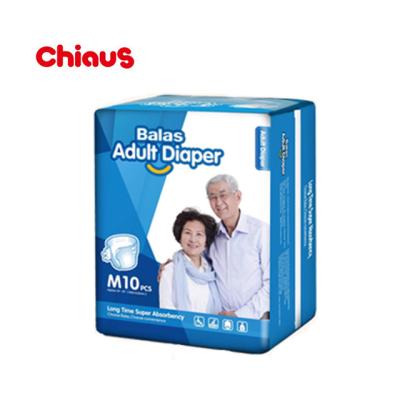 China OEM Premium Plain Weave Adult Diapers With High Absorbent Soft Feeling for sale