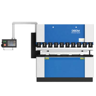 China Oil CNC Hydraulic Press Metal Plate Bending Electric Hybrid Training Brake 60 Ton 2m for sale