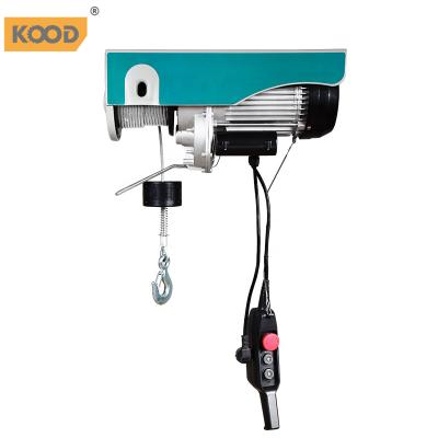 China Hotels quality assurance electric wire rope motor hoist wear resistant electric hoist hoist for sale