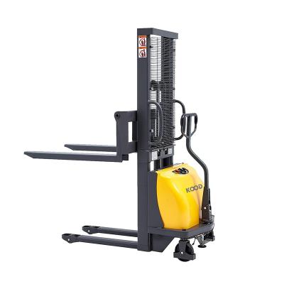 China Hydraulic Semi Electric Pallet Jack 2000kg Hydraulic Circuits Pallet Forklift, Lifting Stacker For Sale for sale