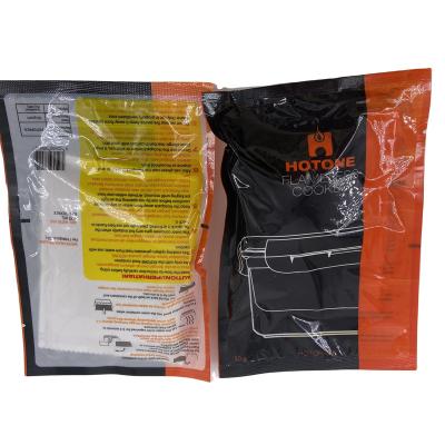 China Carry Reactive Flameless FRH Calcium Oxide Water Ration Heater Pack Bag for sale