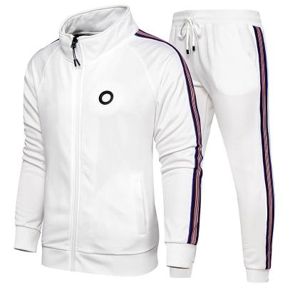 China Breathable Summer Men Custom Sportswear Running Full Zipper Warm Tracksuit Sets Jogging Sweatsuit Casual Training Wear for sale