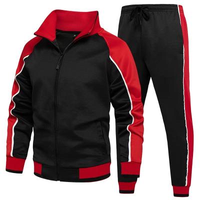 China 2022 New Men Breathable Custom Sportswear Running Full Zipper Warm Tracksuit Set Jogging Sweatsuit Casual Training Wear for sale