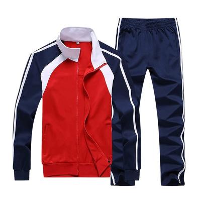 China 2022 New Men's Breathable Custom Active Running Full Zip Warm Tracksuit 2 Pieces Sports Sets Jogging Sweatsuit Casual Training Wear for sale