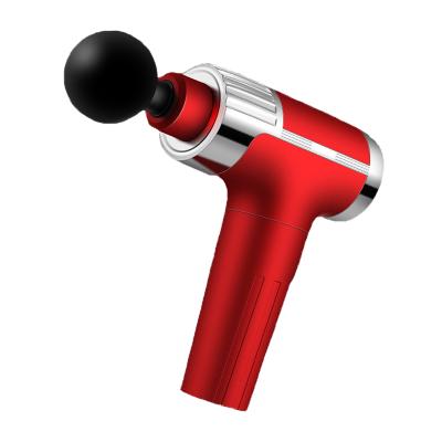 China 2 Groups Mini Massage Gun Body Relax Muscle Massage Gun Monitor Handheld Massage Gun Lithium Battery for sale