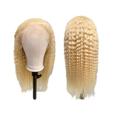 China Hd Blonde Curly Synthetic Fiber Wig Vendors Full Lace Hair Wigs Wholesale Hair Wigs for sale