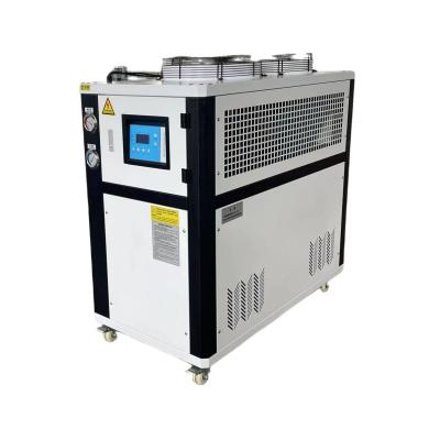 China Beer Brewing Glycol Chilling System Air Cooled Glycol Chiller 5HP 8HP 10HP With PHE For Fermentation Tank for sale