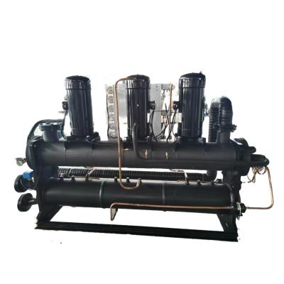 China Scroll Type 30hp 20hp Water Cooled Glycol Chiller For Beverage / Winery / Brewery for sale