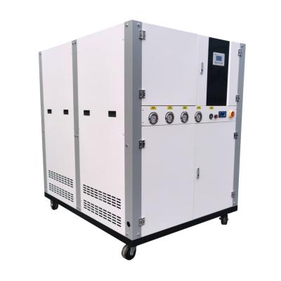 China Shell and tube evaporator 20 Ton 30 Ton 50 Ton Scroll Compressor Industrial Water Chiller with High Cooling Efficiency for sale