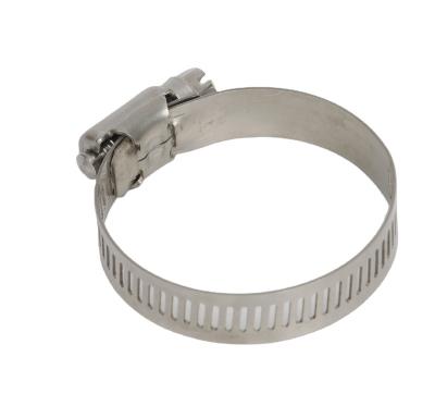 China Stainless steel Manufacturer Price Customized Pipe Fitting American Type Stainless Steel Flexible Hose Clamp for sale