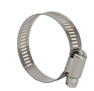 China Stainless steel Best Seller Stainless Steel Bolt Hose Tube Pipe Clip Throat Hoop Hose Clamp for sale