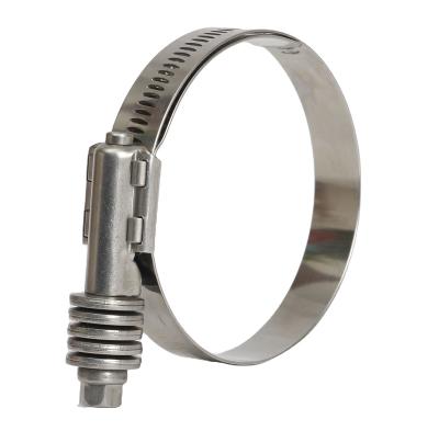 China Stainless steel The Most Popular Customized Heavy Duty American Type Hose Clamp With Low Price for sale