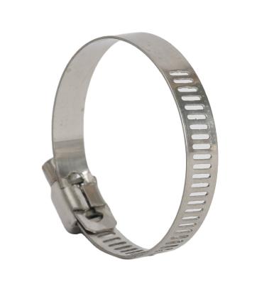 China Stainless steel Reasonable Price American Type Stainless Steel Gas Auto Metal Clips Hose Clamp for sale