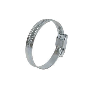 China Iron Fully Stocked Full Iron Germany Type Screw Band Worm Drive Hose Clamps for sale