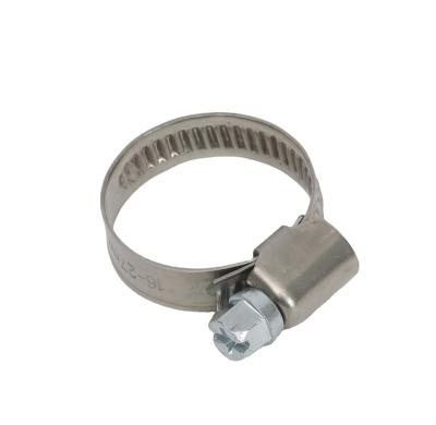 China Stainless steel Manufacturer Price German Type Worm Drive Gas Turbo Heavy Duty Garden Hose Clamp for sale