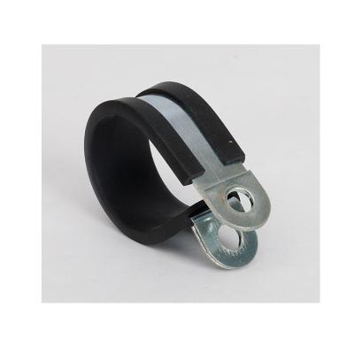 China Iron Factory Direct Supply Automotive Tubing Rubber Lined Hose Clamp With Low Price for sale