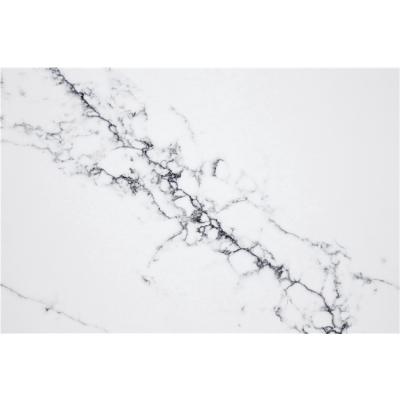 China Modern High Gloss Decorative Artificial Marble Look Quartz Stone Stone Slab for sale