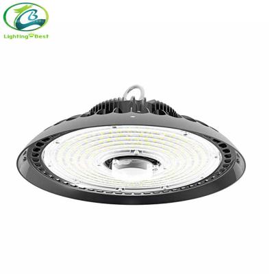 China Warehouse Motion Sensor 150 Watt LED High Bay Light Bright 5000K White To Replace 400 Watt Metal Halide LED High Bay Lighting UFO LED for sale