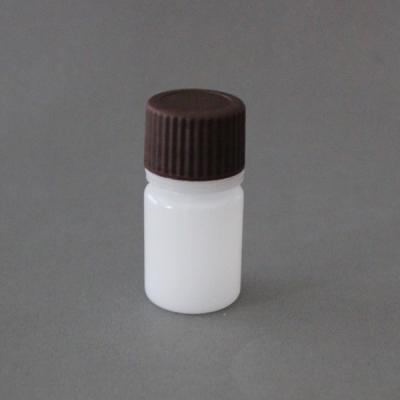 China 10ml PE chemical  leak-resistant plastic reagent bottle with brown cap for sale