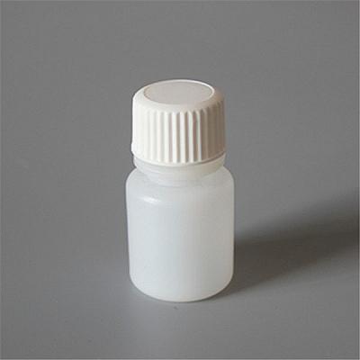 China new product 12ml PE wide mouth plastic reagent bottle with colorful cap for sale