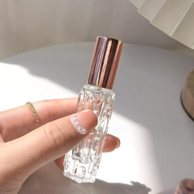 China 10/15ml perfume bottle/cosmetic bottle/glass bottle/portable design/customized logo/factory wholesale/hot sale à venda