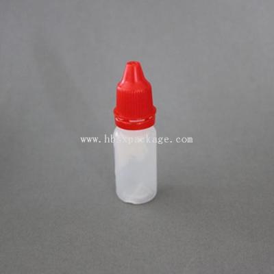 China Botella plástica semitransparente del dropper del HDPE 10ml para la muestra libre de la fuente de la venta en venta