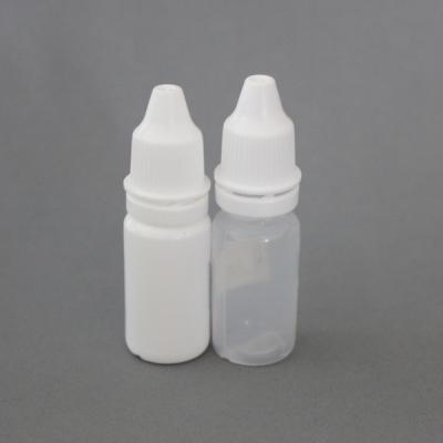 China Botellas plásticas del LDPE para el dropper de ojo con cap10ml/15ml/20ml/30ml a prueba de niños en venta