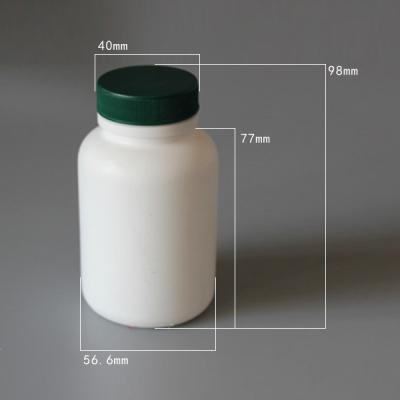 China Hot sell 100/130/150/250/450g Plastic PE bottle for pharmacy solid medicine for sale