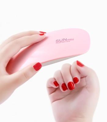 China Mini UV LED Lamp Nail Dryer USB Nail Polish Glue Glue Dryer LED UV Lamp for sale