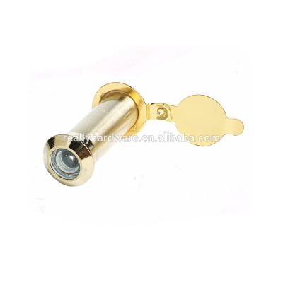 China Brass Door Eye Viewer Door Hardware Factory High Quality Brass/Zinc Alloy+Plastic Door Viewers for sale