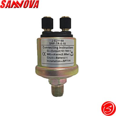 China Oil Lubricating Oil Pressure Gauge VDO Oil Pressure Sensor For Generator Set for sale