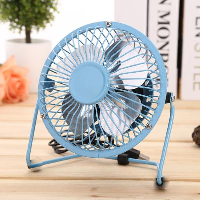 China Hot-selling mini usb fan portable aluminum metal blade 4inch desktop for sale