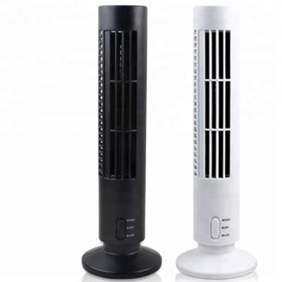 China Mini Air Cooling USB Bladeless Portable Tabletop Cooling Tower Fan for sale