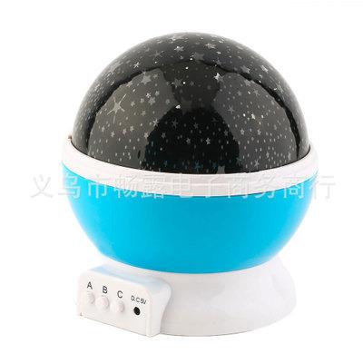 China Romantic Rotating Decoration USB Star Projection Lamp for sale