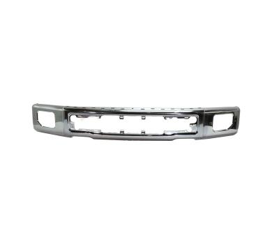 China Chrome Plating Front Bumper Face Bar Chrome Steel With Fog Lamp Holes For 2015-2017 Ford F-150 FO100242 for sale