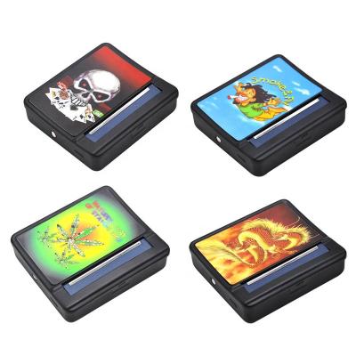 China Mixed King Size 1/4 Accessories Cigarette Tobacco Rolling Machine Box Smoking Case for sale