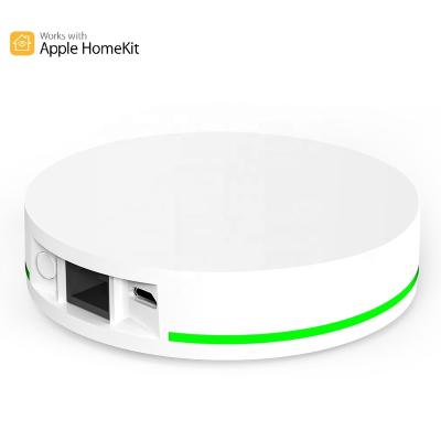 China Plastic Tuya Zigbee Device Work With IOS Home APP Smart Home Automation ZEMISMART Homekit Zigbee Hub for sale