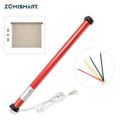 China Zemismart Eco-friendly Automatic Electric Roller Curtain Motor For 38mm 36mm 37mm Tube Blinds Shutters Suit For 110V To 240V for sale