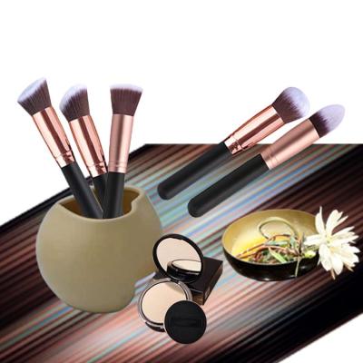 China Angular Blush Custom Logo Tools Vegan Synthetic Hair 14pcs Soft Makeup Brushes Pro Makeup Brush Set for sale