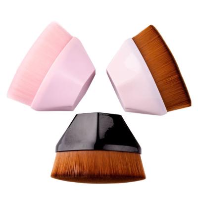 China New 55 Wholesale Flat Brush Magic Petal No Trace Foundation Blush Cosmetic Makeup Brush Brushes Portable Flat Head Beauty Kit With Box for sale