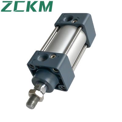 China SC Series Industry SC32*75 Adjustable Pneumatic Aluminum Alloy Pneumatic Cylinder Double Stroke Acting Cylinders for sale